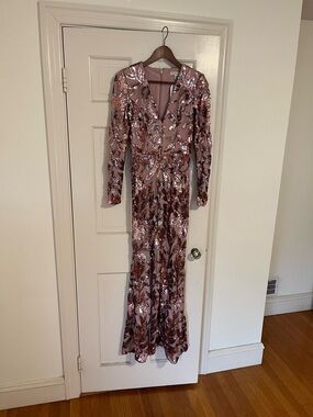 enora maxi dress Baltic Born Womens Enora Embroidered Maxi Dress | Blue + White Floral